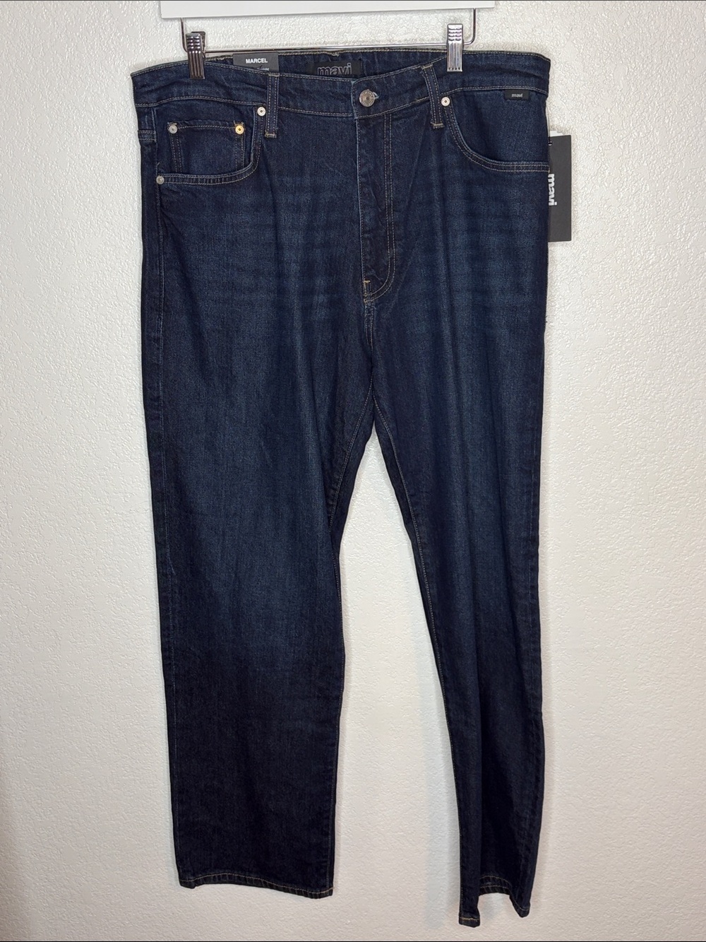 Mavi Classic Blue Marcel Loose Straight Classic Jeans Size 34x30 NEW!